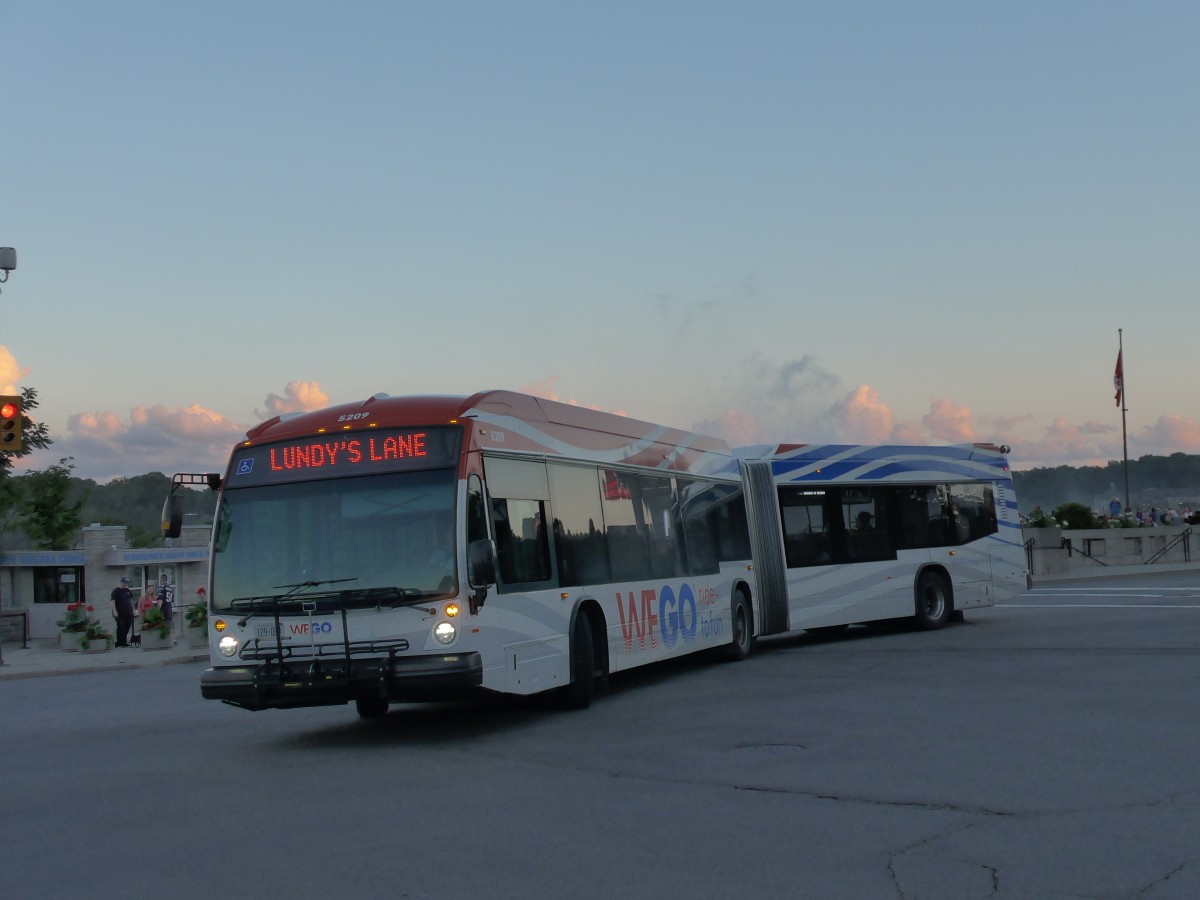 (152'894) - WEGO Niagara Falls - Nr. 5209/129 0BH - Nova Bus am 15. Juli 2014 in Clifton Hill, Niagara Falls