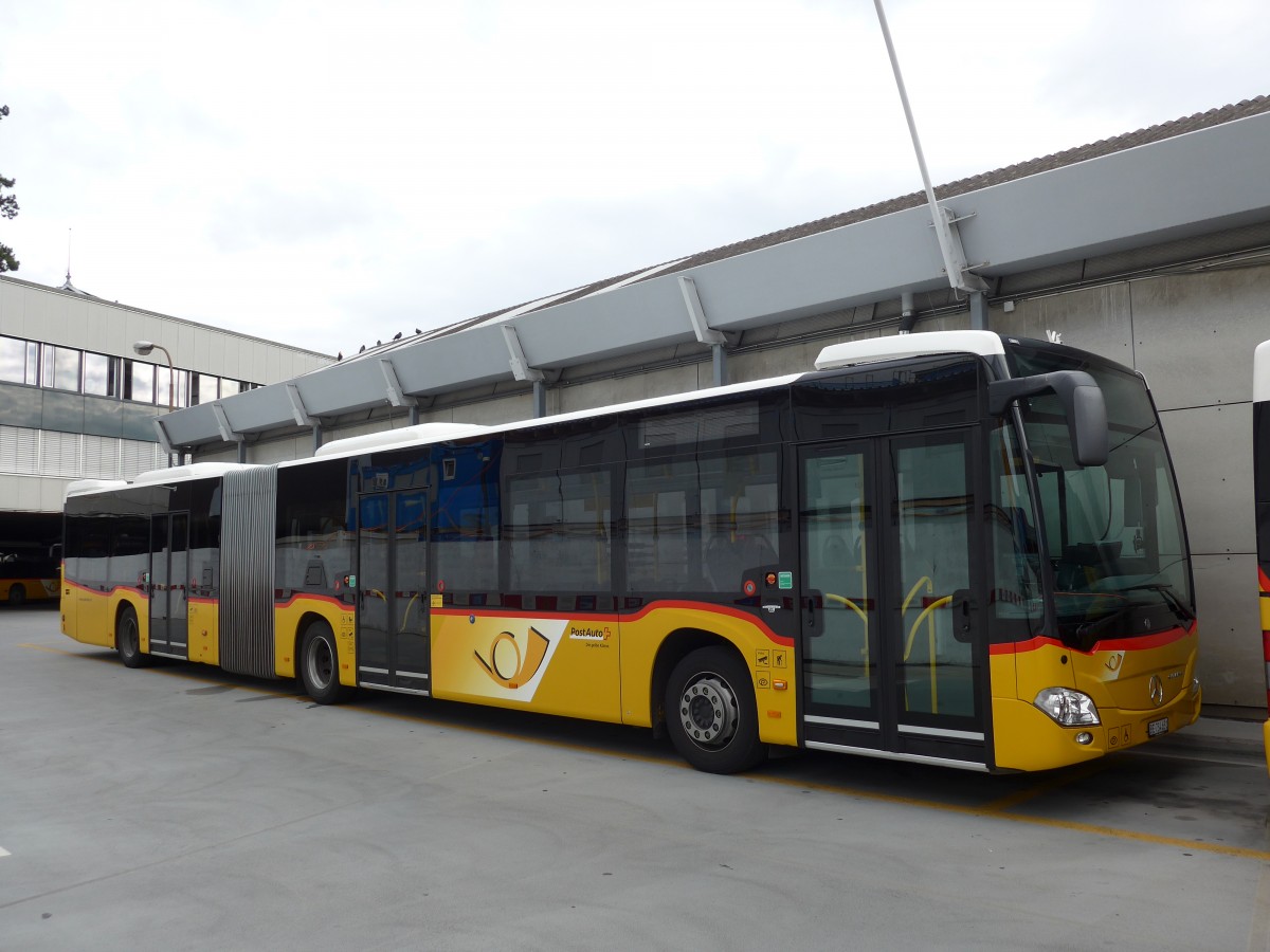 (153'747) - PostAuto Bern - Nr. 631/BE 734'631 - Mercedes am 16. August 2014 in Bern, Postautostation