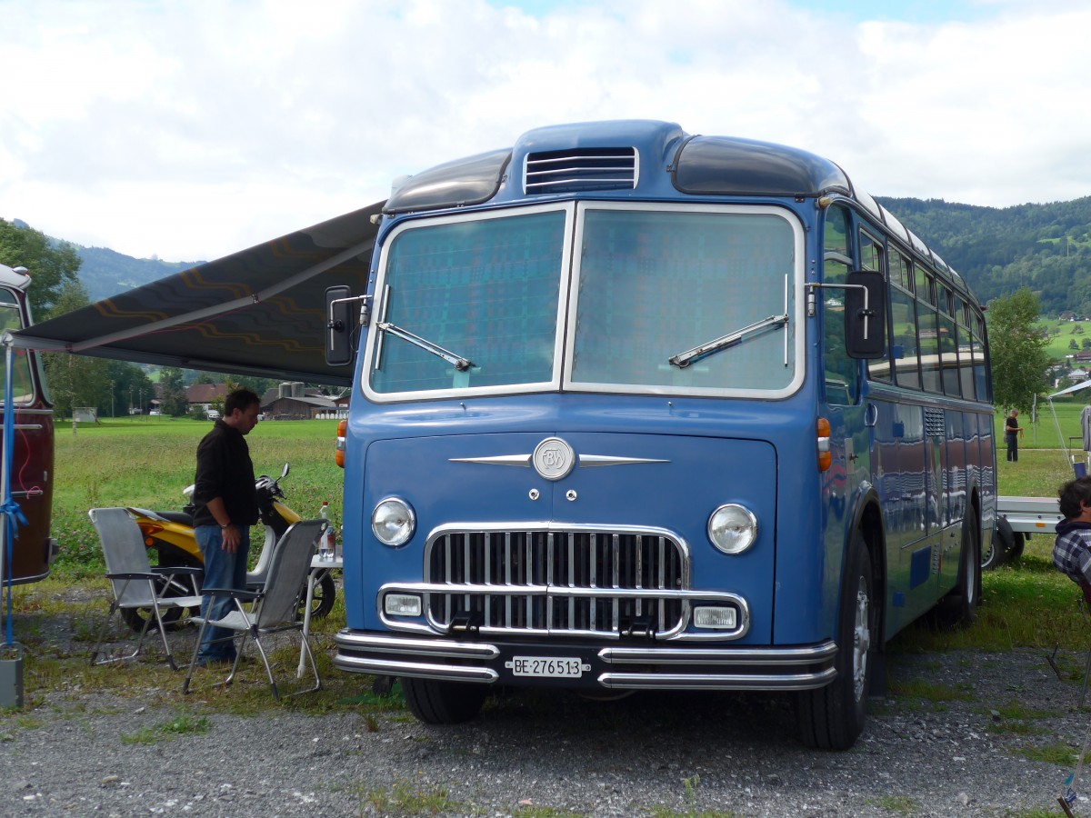 (153'796) - Heimberg, Oberburg - BE 276'513 - FBW/Gangloff (ex P 24'035; ex P 21'535) am 16. August 2014 in Altsttten, Allmendplatz