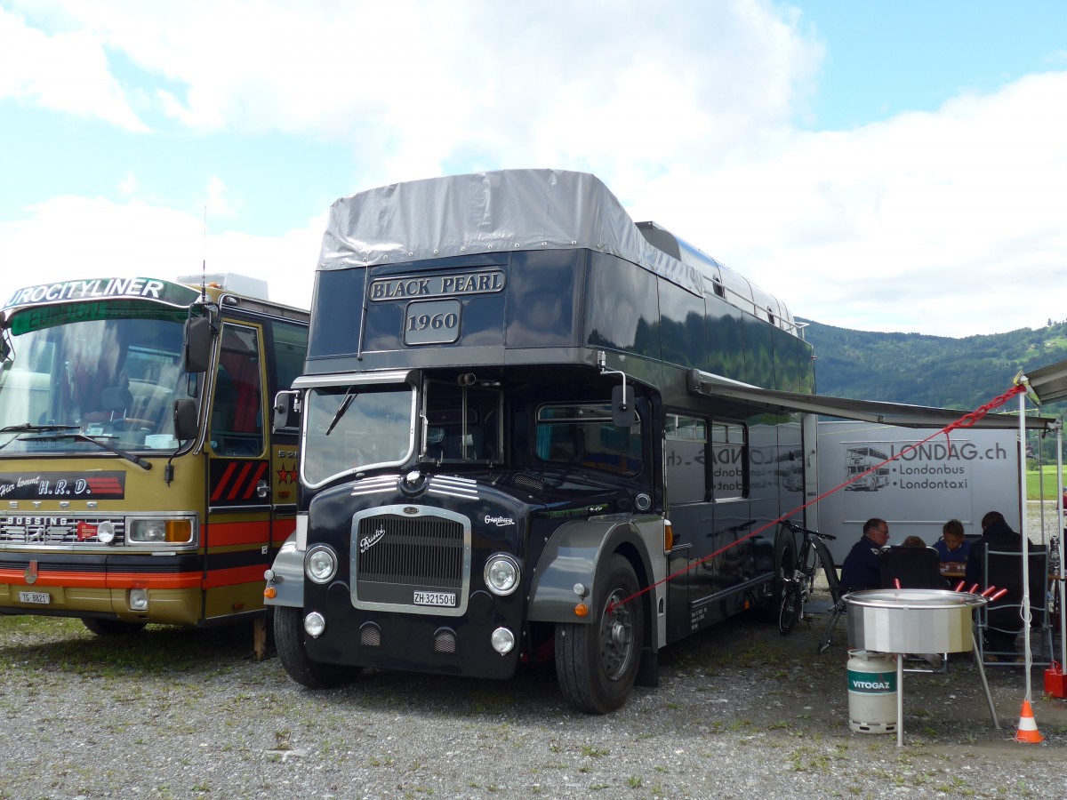 (153'809) - Londag, Bassersdorf - ZH 32'150 U - Bristol (ex Londonbus) am 16. August 2014 in Altsttten, Allmendplatz