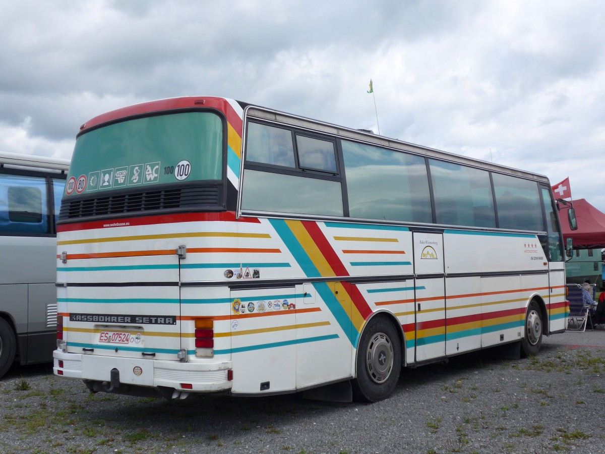 (153'849) - Aus Deutschland: ??? - ES 07'524 - Setra am 16. August 2014 in Altsttten, Allmendplatz