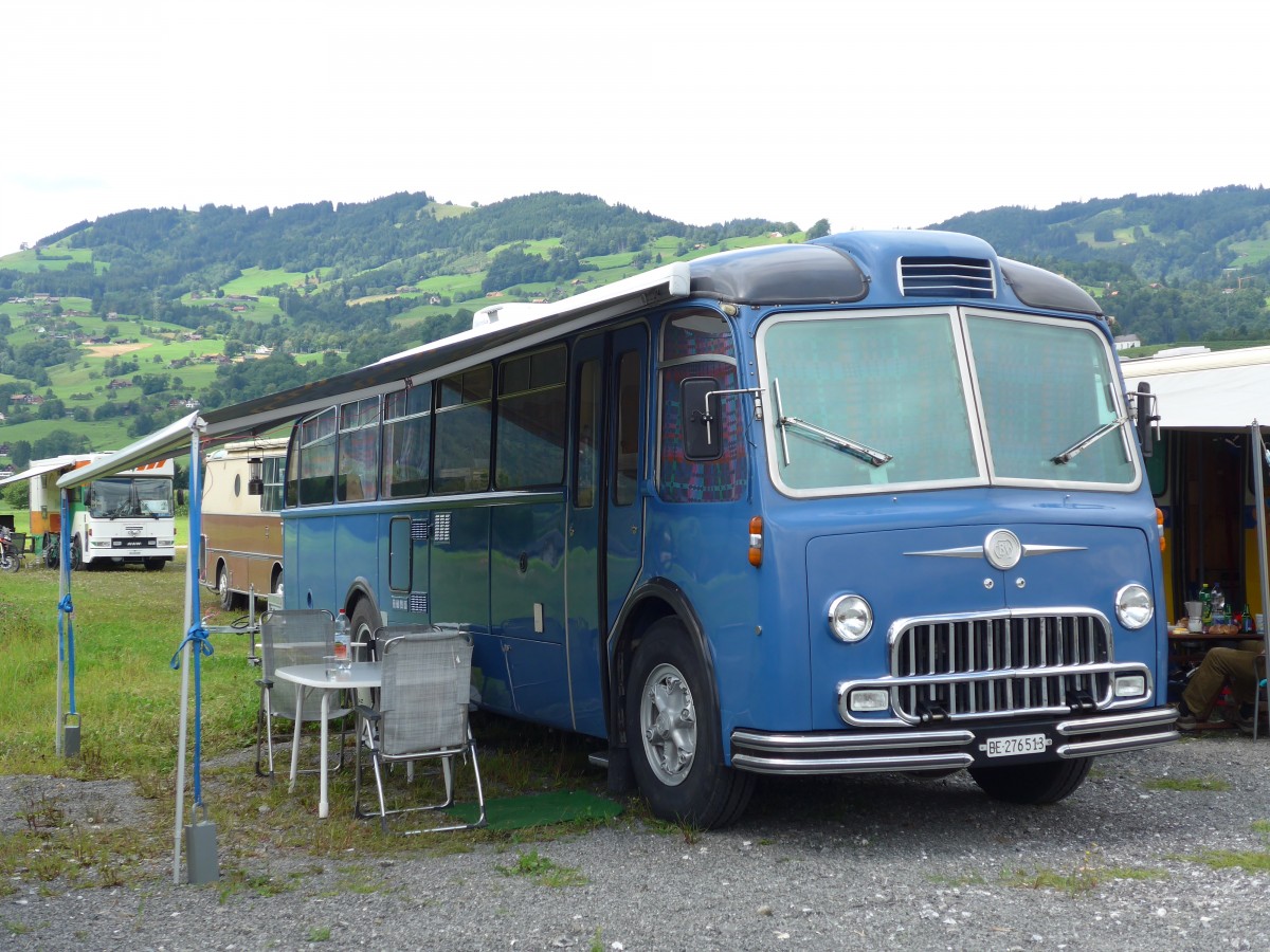 (153'861) - Heimberg, Oberburg - BE 276'513 - FBW/Gangloff (ex P 24'035; ex P 21'535) am 16. August 2014 in Altsttten, Allmendplatz