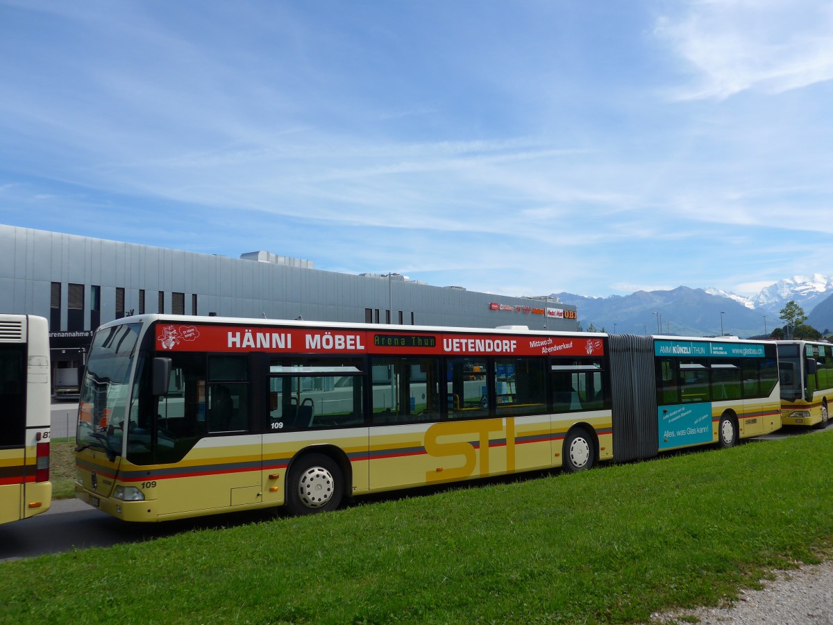 (153'982) - STI Thun - Nr. 109/BE 700'109 - Mercedes am 17. August 2014 in Thun, Arena Thun