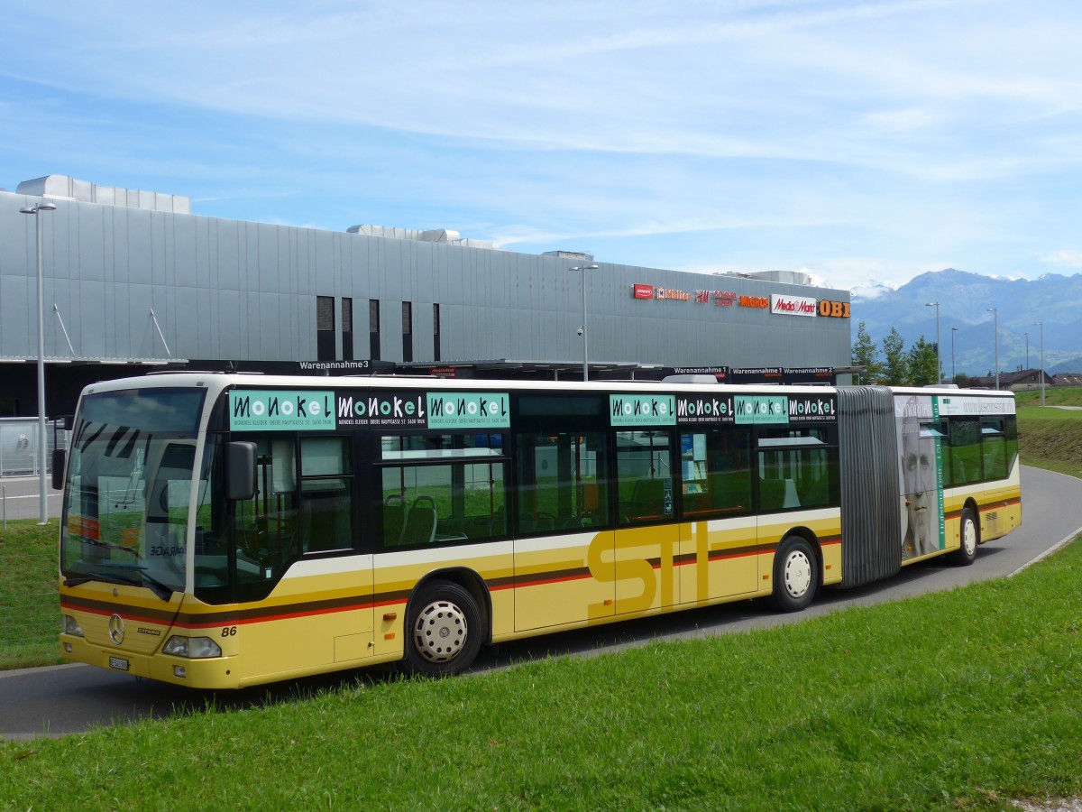 (153'983) - STI Thun - Nr. 86/BE 543'386 - Mercedes am 17. August 2014 in Thun, Arena Thun