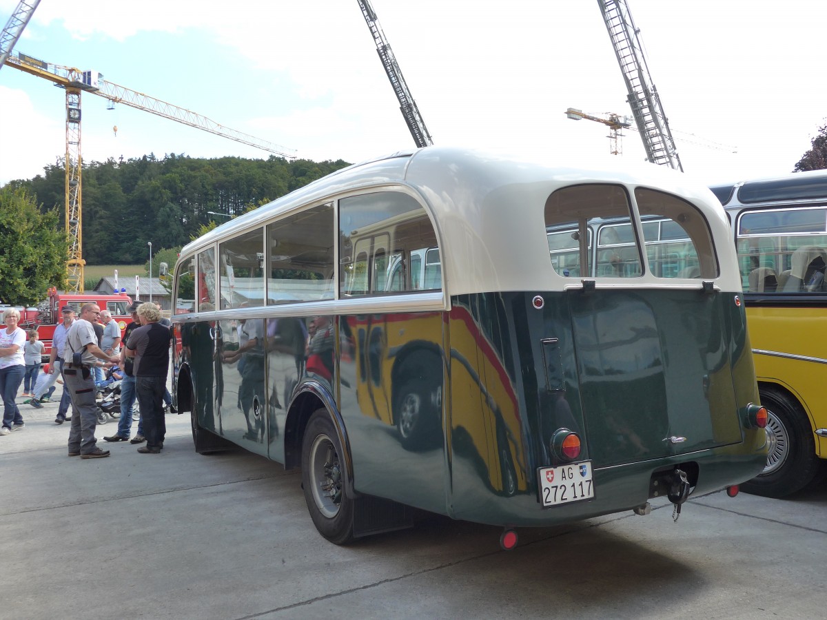 (154'569) - Halter, Oberkulm - AG 272'117 - Berna/R&J (ex M+79'502) am 30. August 2014 in Oberkirch, CAMPUS Sursee