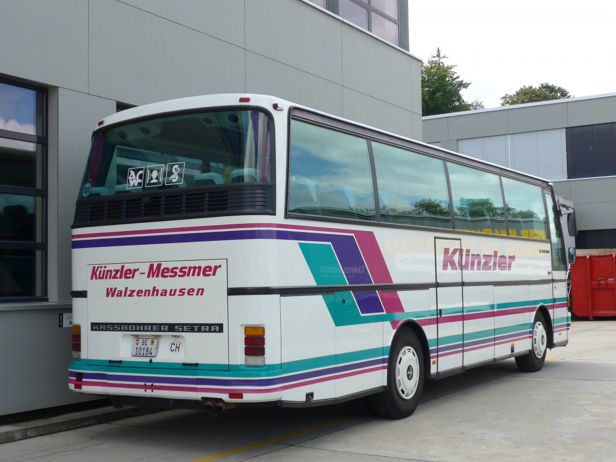 (154'578) - Wthrich, Ursenbach - BE 10'184 - Setra (ex Knzler, Walzenhausen) am 30. August 2014 in Oberkirch, CAMPUS Sursee