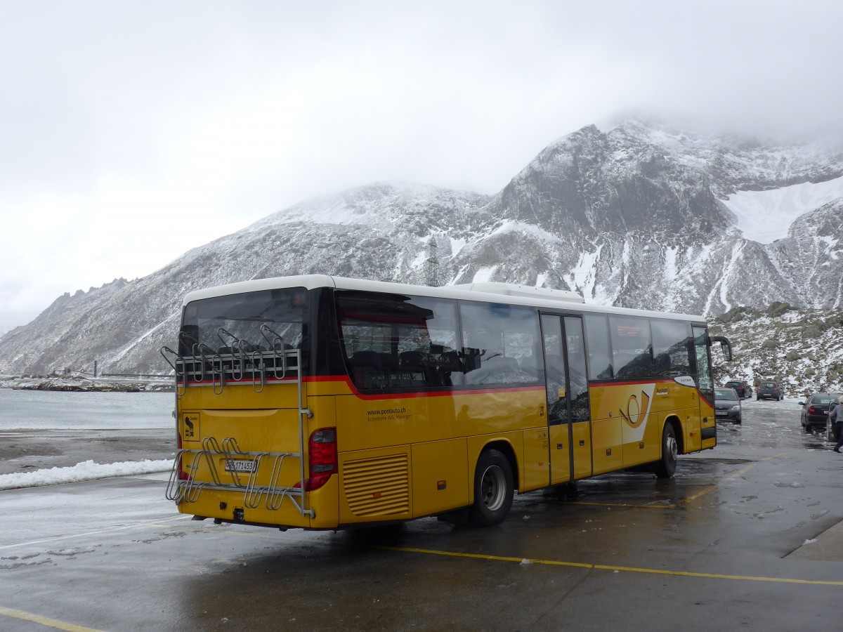 (154'768) - AVG Meiringen - Nr. 73/BE 171'453 - Setra am 1. September 2014 in Nufenen, Passhhe