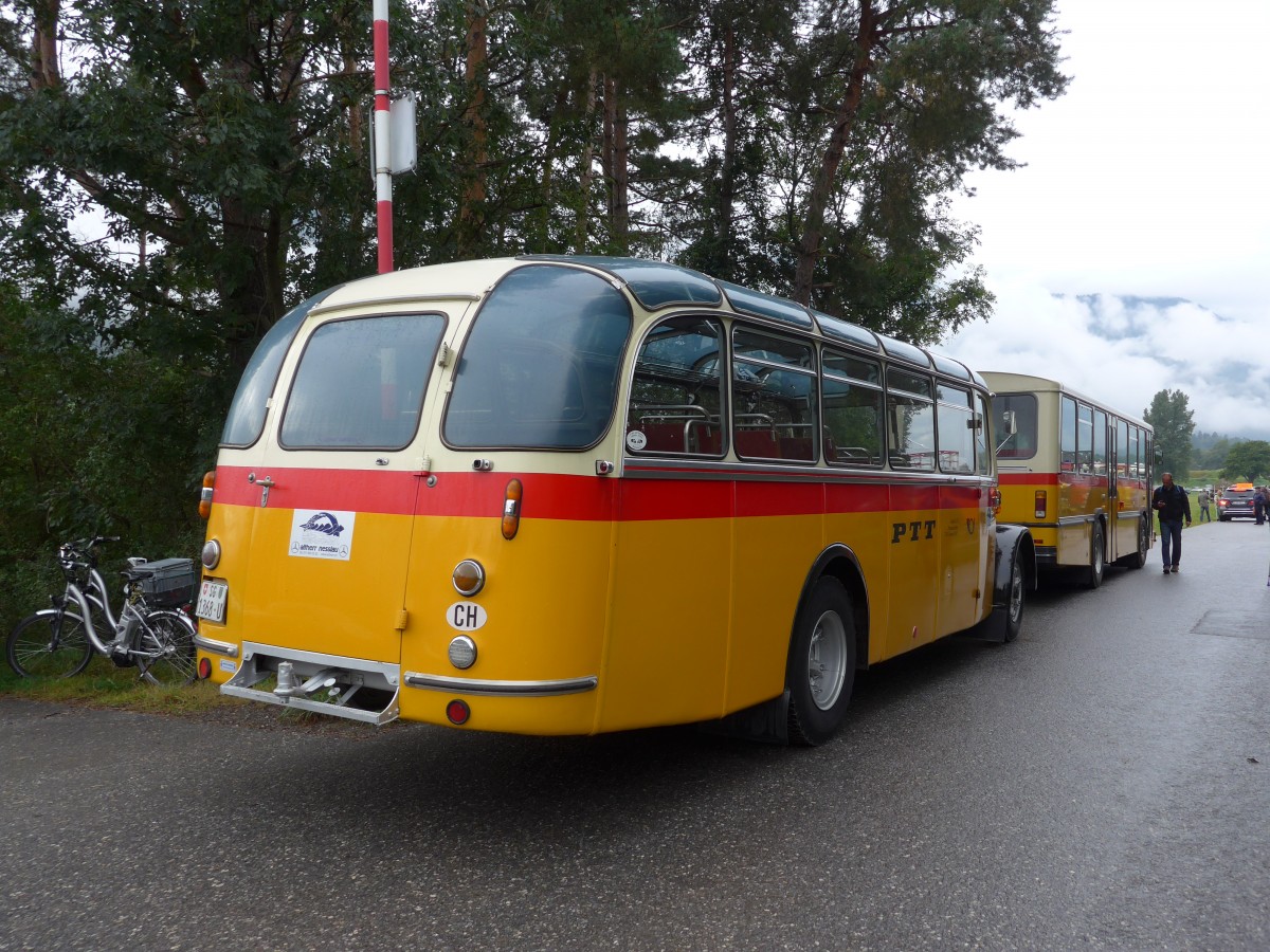 (154'965) - Altherr, Nesslau - SG 1368 U - Saurer/Tscher (ex Buchli, Versam) am 13. September 2014 in Chur, Waffenplatz