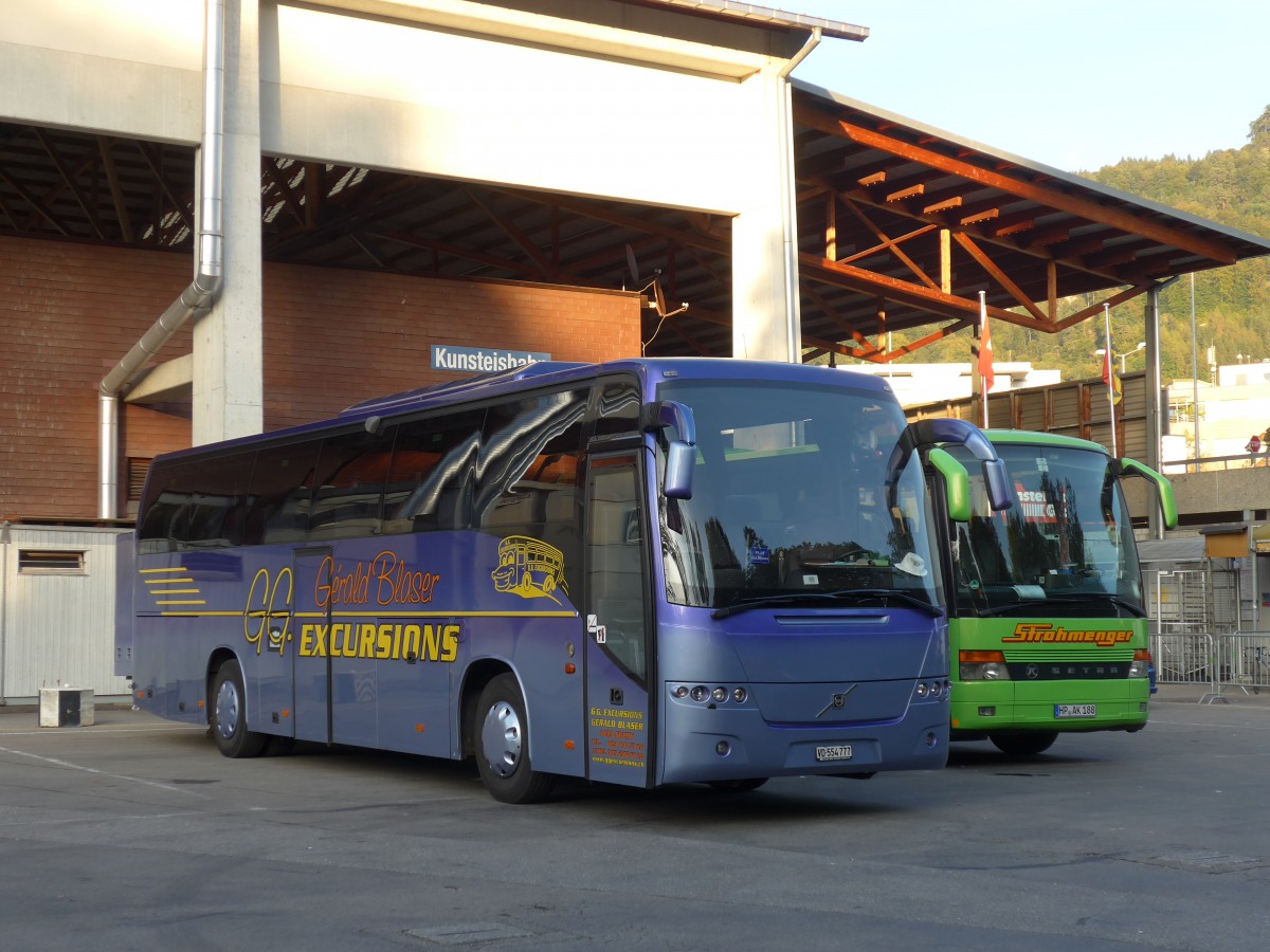 (155'411) - Blaser, Suchy - VD 554'777 - Volvo am 28. September 2014 in Thun, Grabengut