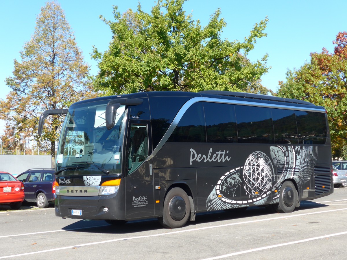 (155'576) - Aus Italien: Perletti, Grumello - EP-351 BC - Setra am 9. Oktober 2014 in Thun, Seestrasse