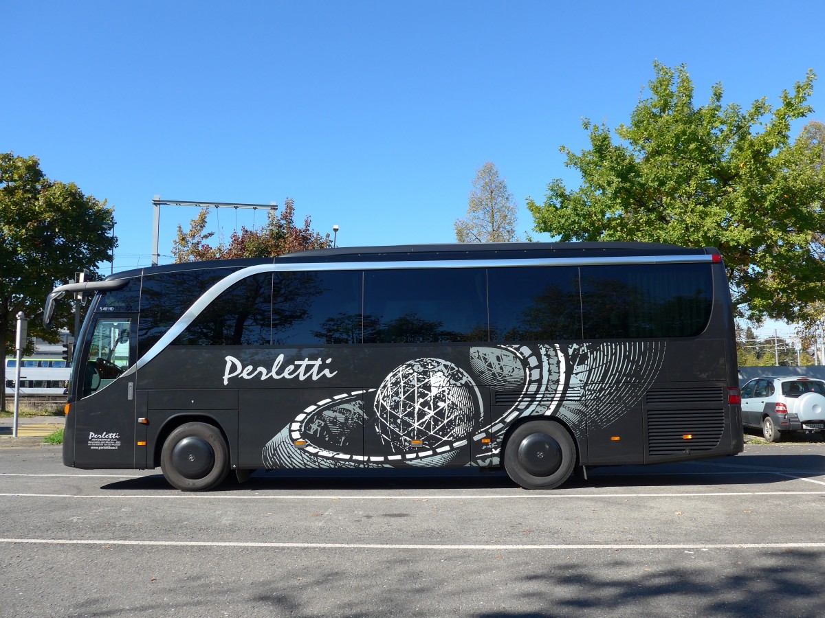 (155'577) - Aus Italien: Perletti, Grumello - EP-351 BC - Setra am 9. Oktober 2014 in Thun, Seestrasse