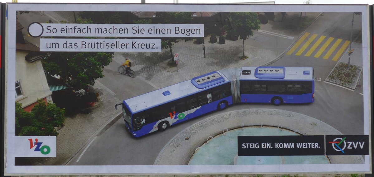 (156'198) - Plakat fr VZO - ZVV am 28. Oktober 2021 beim Bahnhof Wetzikon