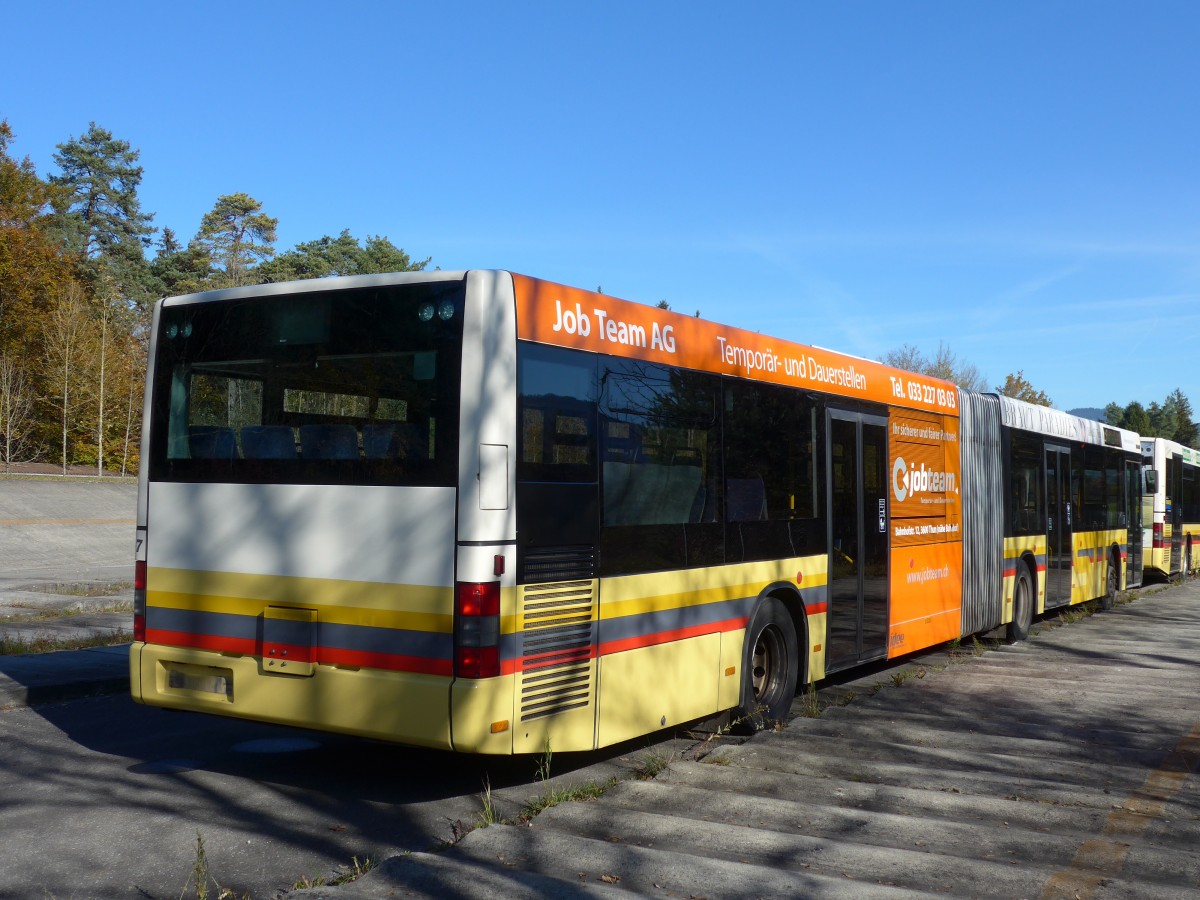 (156'381) - STI Thun - Nr. 107 - MAN am 1. November 2014 in Thun, Waffenplatz