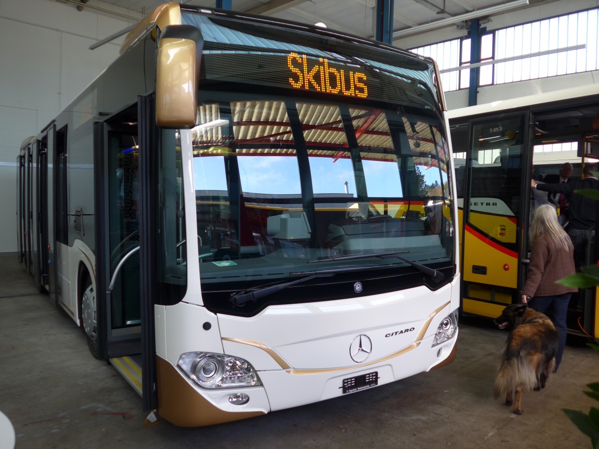 (156'427) - EAB Engelberg - Nr. 4 - Mercedes am 7. November 2014 in Kloten, EvoBus