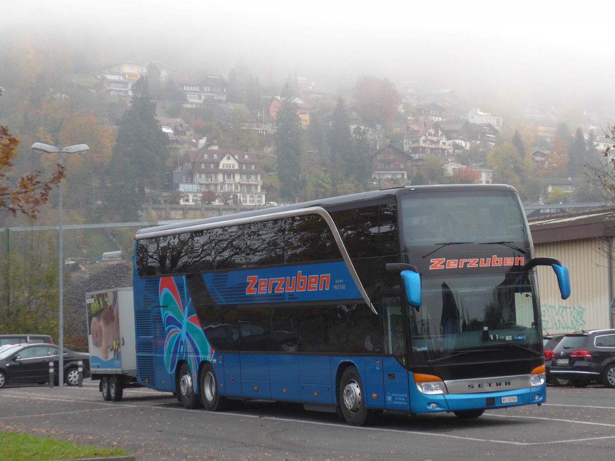 (156'519) - Zerzuben, Visp-Eyholz - Nr. 18/VS 12'706 - Setra am 14. November 2014 in Thun, Seestrasse