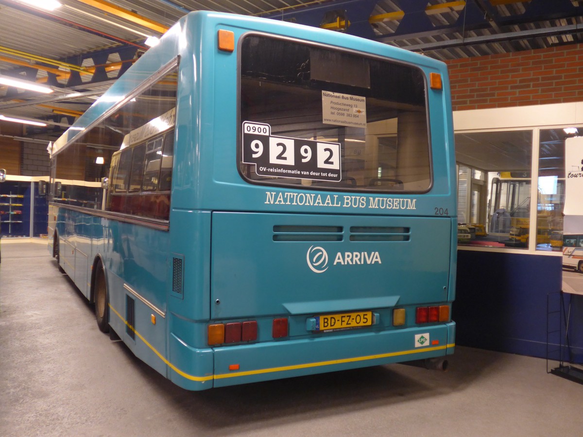 (156'635) - ARRIVA (NBM) - Nr. 204/BD-FZ-05 - Den Oudsten am 18. November 2014 in Hoogezand, Museum