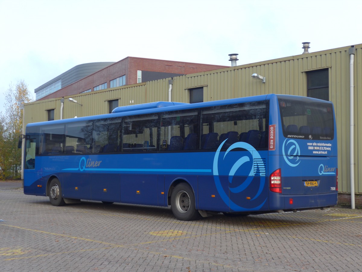 (156'969) - ARRIVA - Nr. 7508/59-BBJ-4 - Mercedes am 20. November 2014 in Hoogeveen, Garage