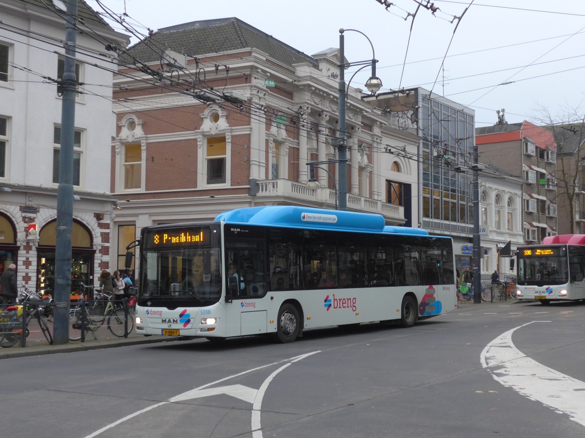 (157'041) - Breng, Ijsselmuiden - Nr. 5338/11-BBH-7 - MAN am 20. November 2014 in Arnhem, Willemsplein