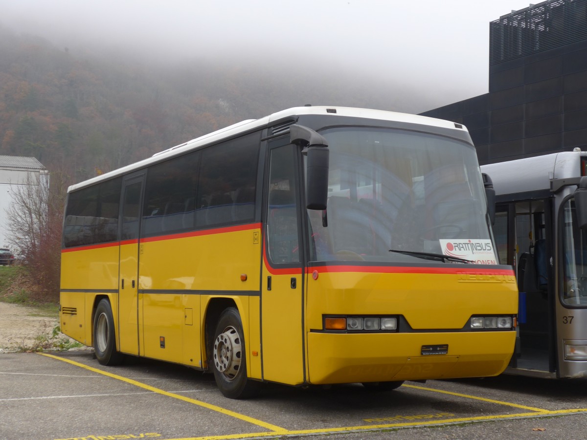 (157'489) - ??? - Neoplan am 23. November 2014 in Biel, Rattinbus