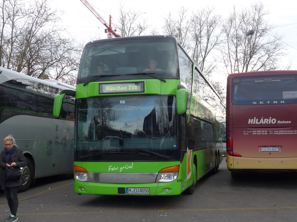 (157'751) - Aus Deutschland: Albus, Mnchen - Nr. M8050/M-EU 8050 - Setra am 14. Dezember 2014 in Zrich, Sihlquai