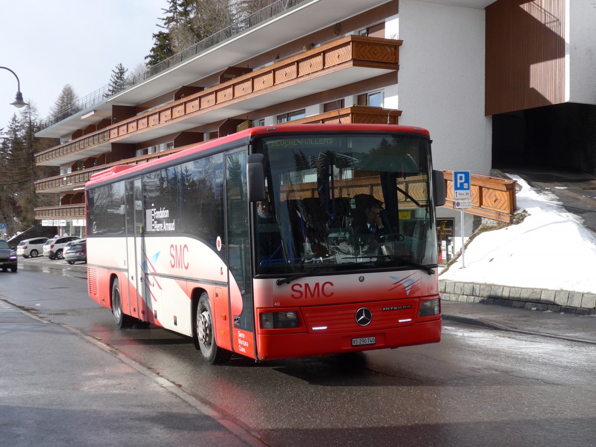 (158'195) - SMC Montana - Nr. 40/VS 290'740 - Mercedes am 4. Januar 2015 in Crans-Montana, Albert I