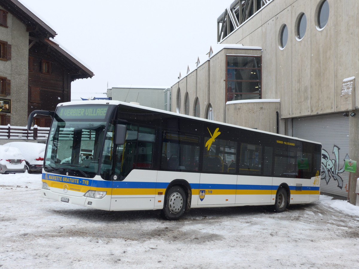 (158'807) - TMR Martigny - Nr. 101/VS 176'079 - Mercedes am 22. Februar 2015 in Verbier, Mdran