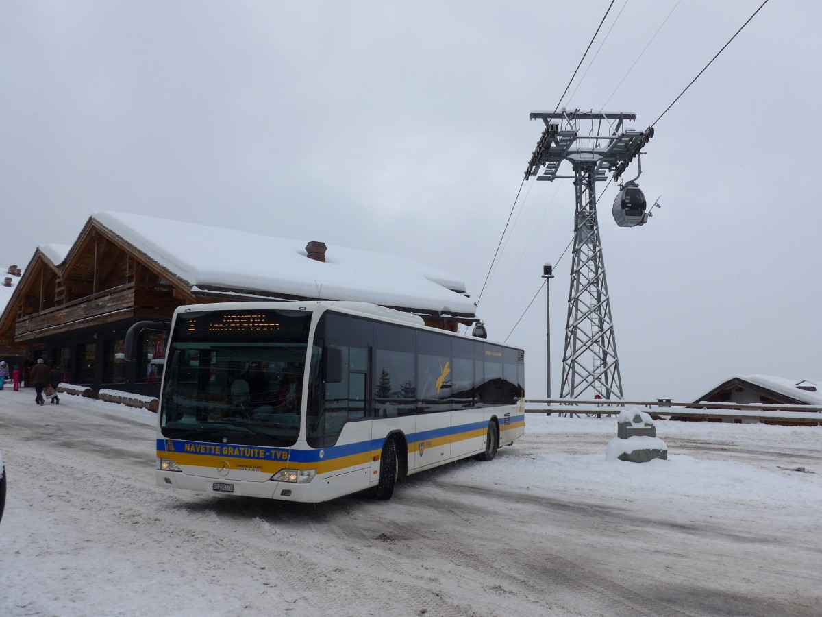 (158'811) - TMR Martigny - Nr. 109/VS 216'170 - Mercedes am 22. Februar 2015 in Verbier, Mdran