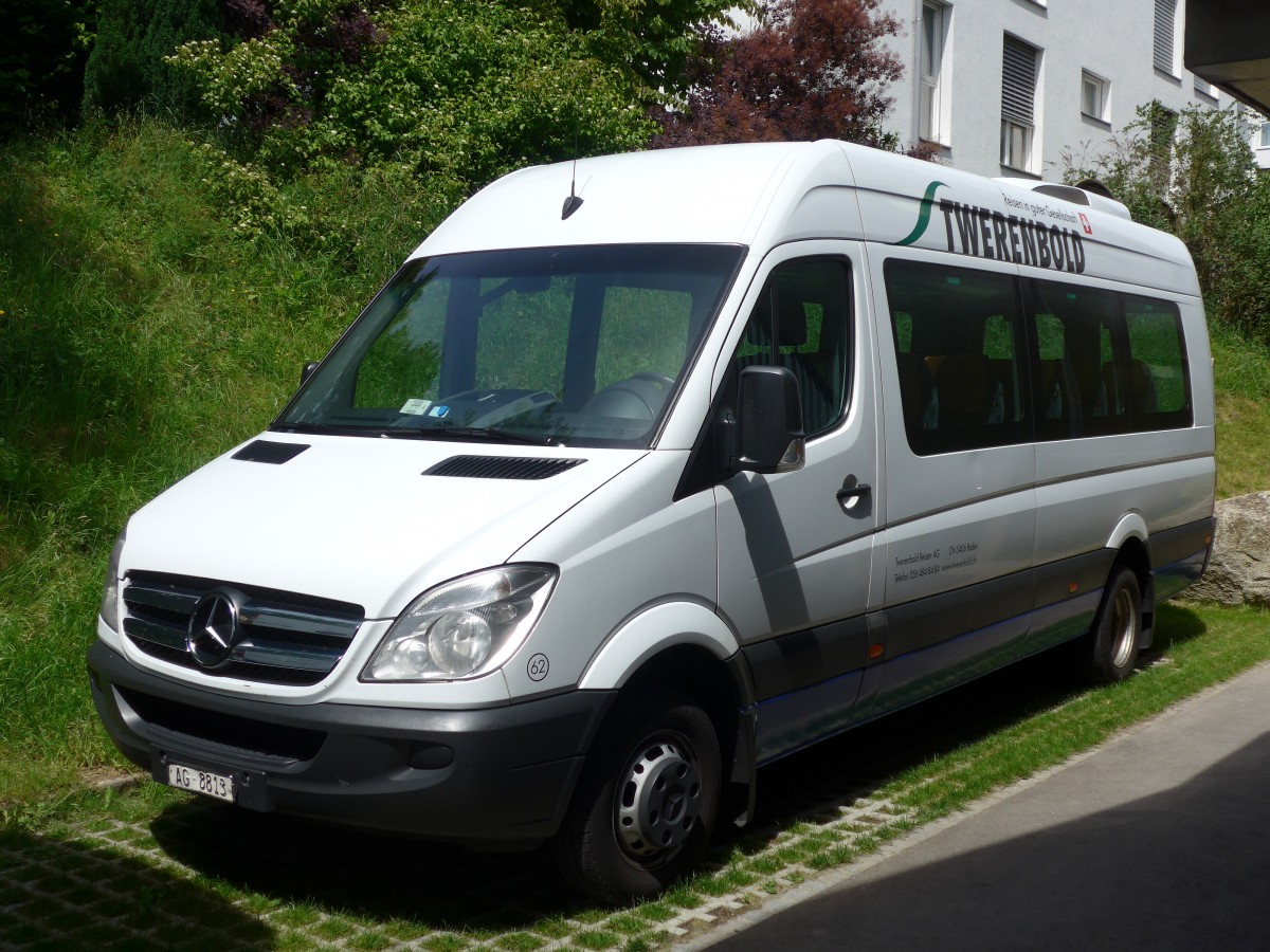 (161'588) - Twerenbold, Baden - Nr. 62/AG 8813 - Mercedes am 31. Mai 2015 in Rtihof, Carterminal