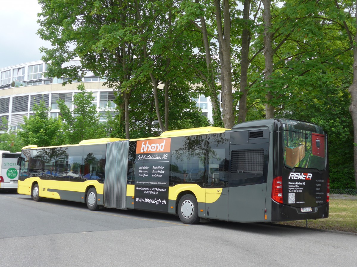 (162'017) - STI Thun - Nr. 172/BE 752'172 - Mercedes am 9. Juni 2015 bei der Schifflndte Thun