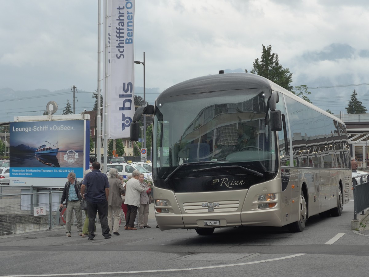 (162'186) - STI Thun - Nr. 40/BE 453'040 - MAN am 18. Juni 2015 bei der Schifflndte Thun