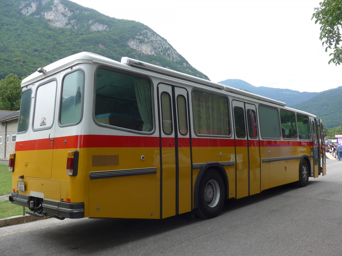 (162'205) - Gloor, Staufen - AG 6013 - Saurer/Hess (ex ALMAT, Tagelswangen; ex P 26'516) am 20. Juni 2015 in Aigle, Saurertreffen