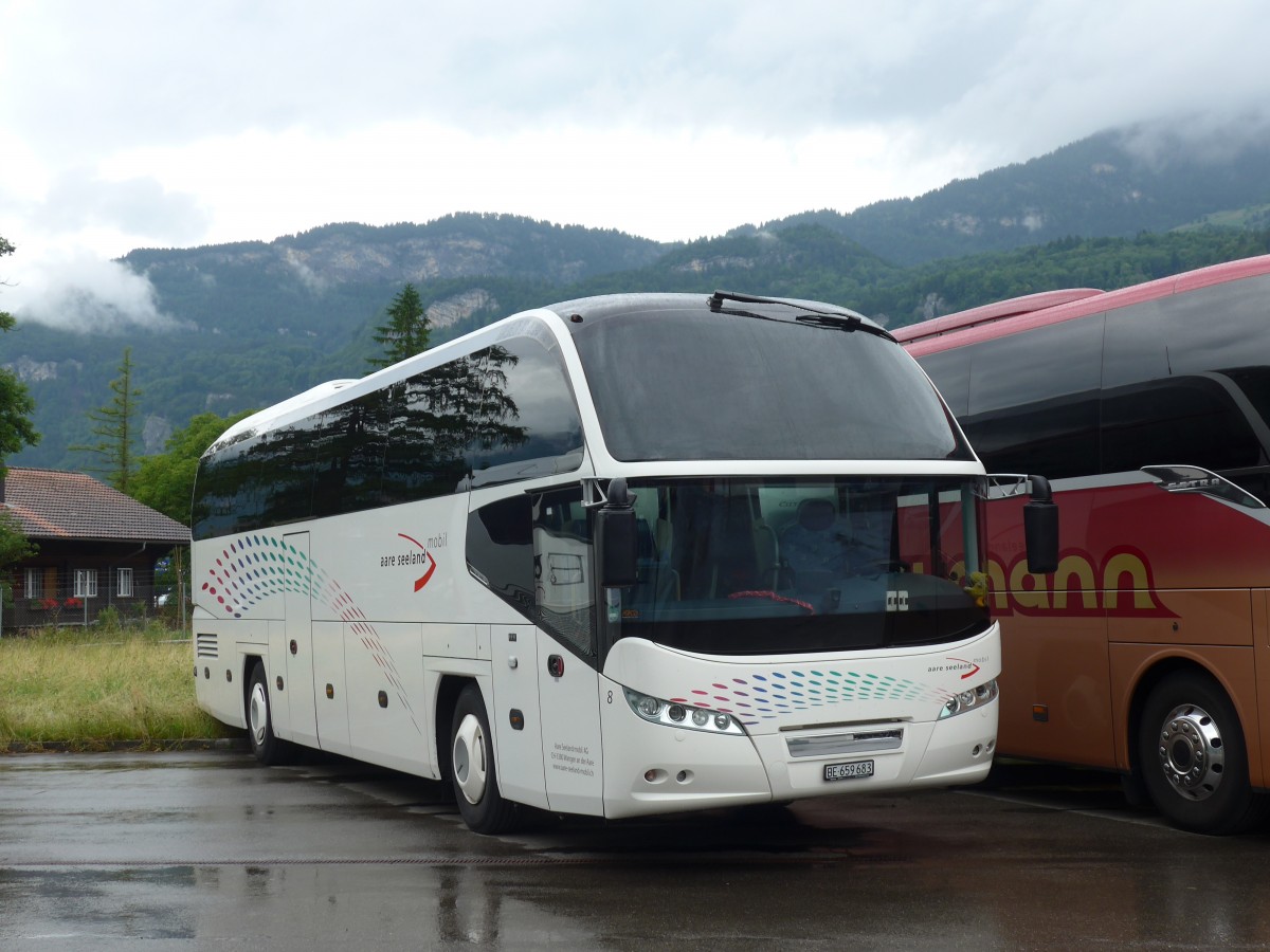 (162'435) - ASm Langenthal - Nr. 8/BE 659'683 - Neoplan am 21. Juni 2015 in Meiringen, Balm