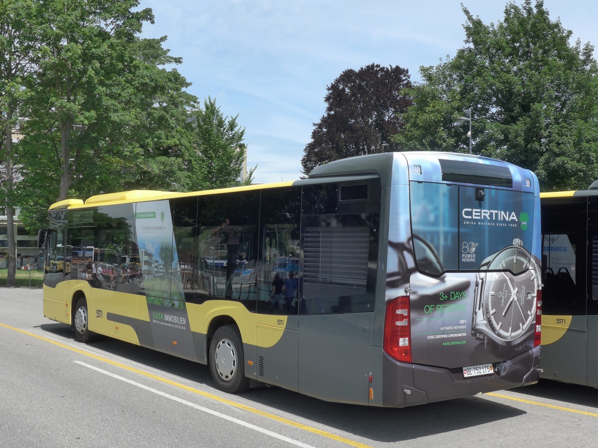 (162'458) - STI Thun - Nr. 175/BE 752'175 - Mercedes am 22. Juni 2015 bei der Schifflndte Thun