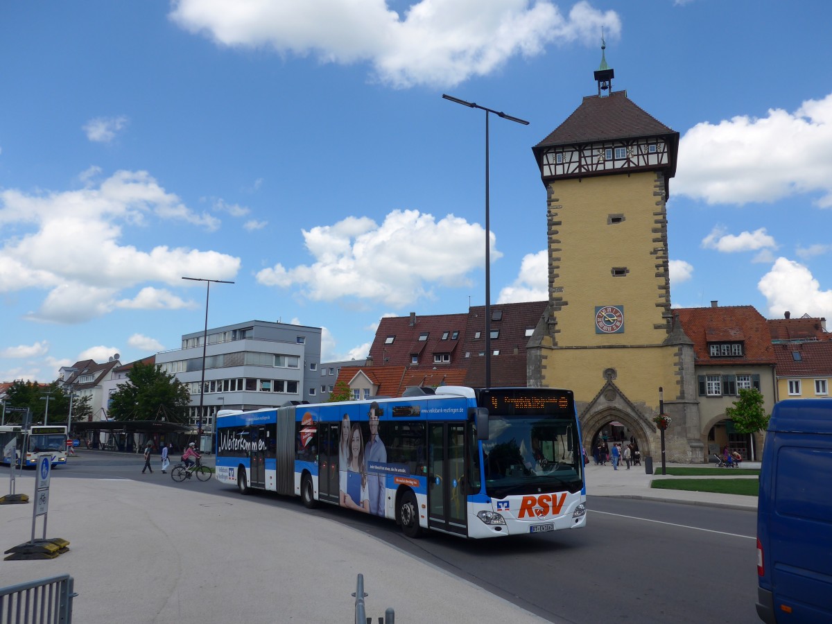 (162'511) - RSV Reutlingen - RT-EW 1063 - Mercedes am 24. Juni 2015 in Reutlingen, Stadtmitte