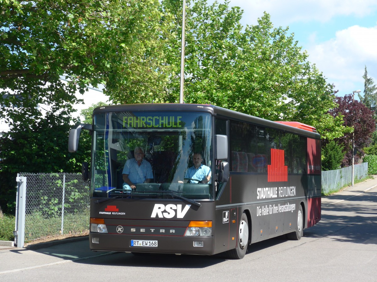 (162'550) - RSV Reutlingen - RT-EW 168 - Setra (ex AFA Adelboden Nr. 24; ex AFA Adelboden Nr. 11) am 24. Juni 2015 in Reutlingen, Betriebshof