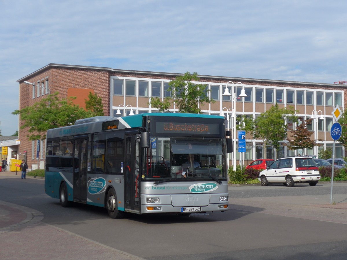 (162'578) - RSW Saarbrcken - SB-RV 862 - MAN am 25. Juni 2015 beim Bahnhof Homburg