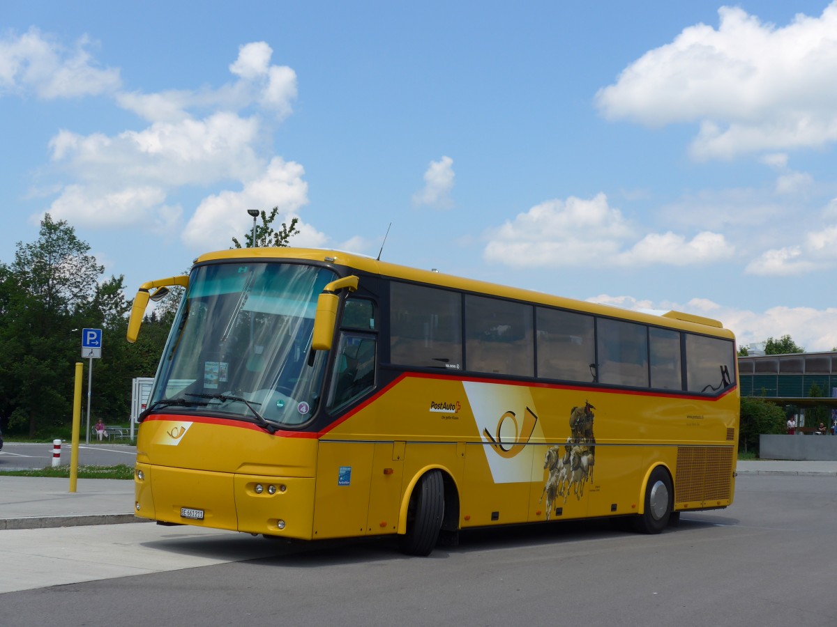 (162'859) - Aus der Schweiz: Funi-Car, Biel - Nr. 11/BE 661'211 - Bova am 28. Juni 2015 in Landsberg, Raststtte Lechwiesen