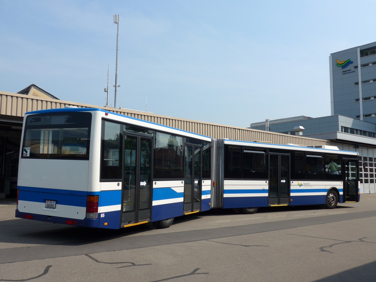 (162'997) - ZVB Zug - Nr. 85/ZG 88'085 - NAW/Hess am 6. Juli 2015 in Zug, Garage