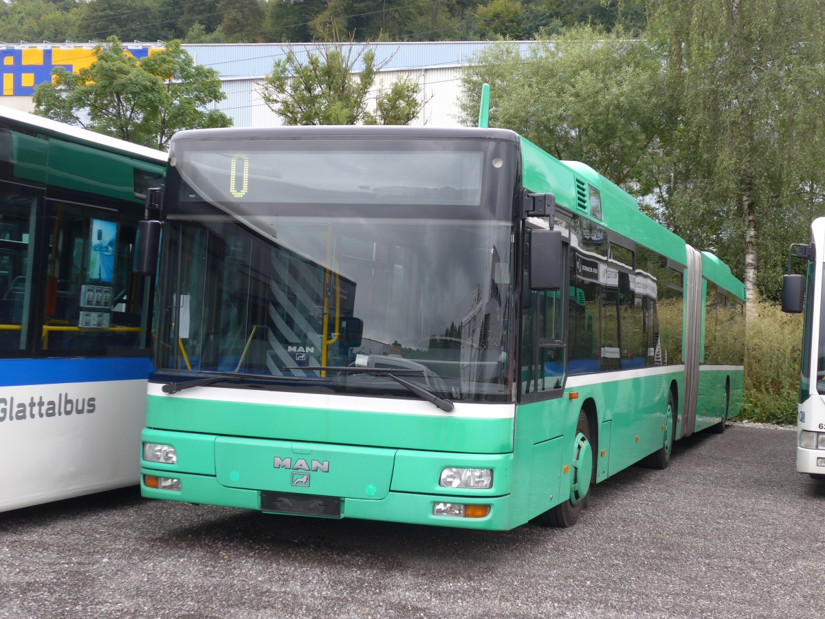 (163'341) - BVB Basel - Nr. 770 - MAN am 15. August 2015 in Kloten, EvoBus