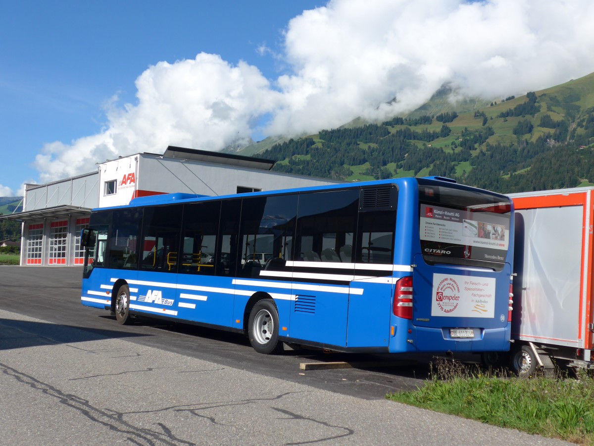 (163'664) - AFA Adelboden - Nr. 58/BE 611'224 - Mercedes am 20. August 2015 in Frutigen, Garage