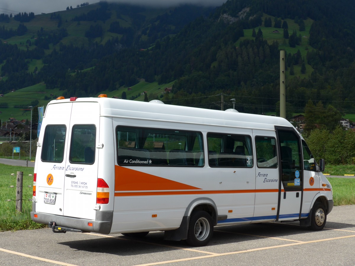 (164'414) - Ferrara, Eysins - VD 230'806 - Mercedes am 6. September 2015 in Frutigen, Tropenhaus