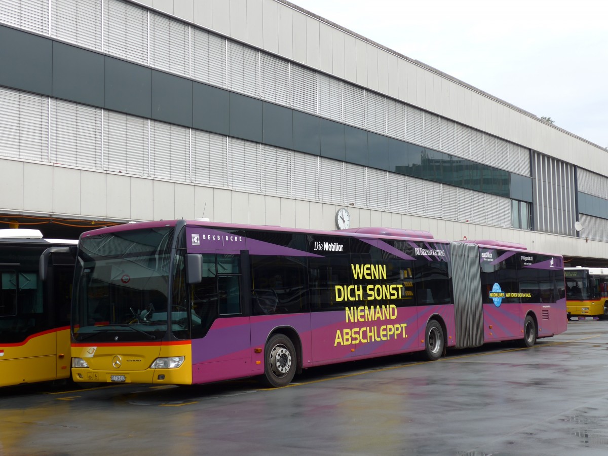 (164'607) - PostAuto Bern - Nr. 635/BE 734'635 - Mercedes am 13. September 2015 in Bern, Postautostation