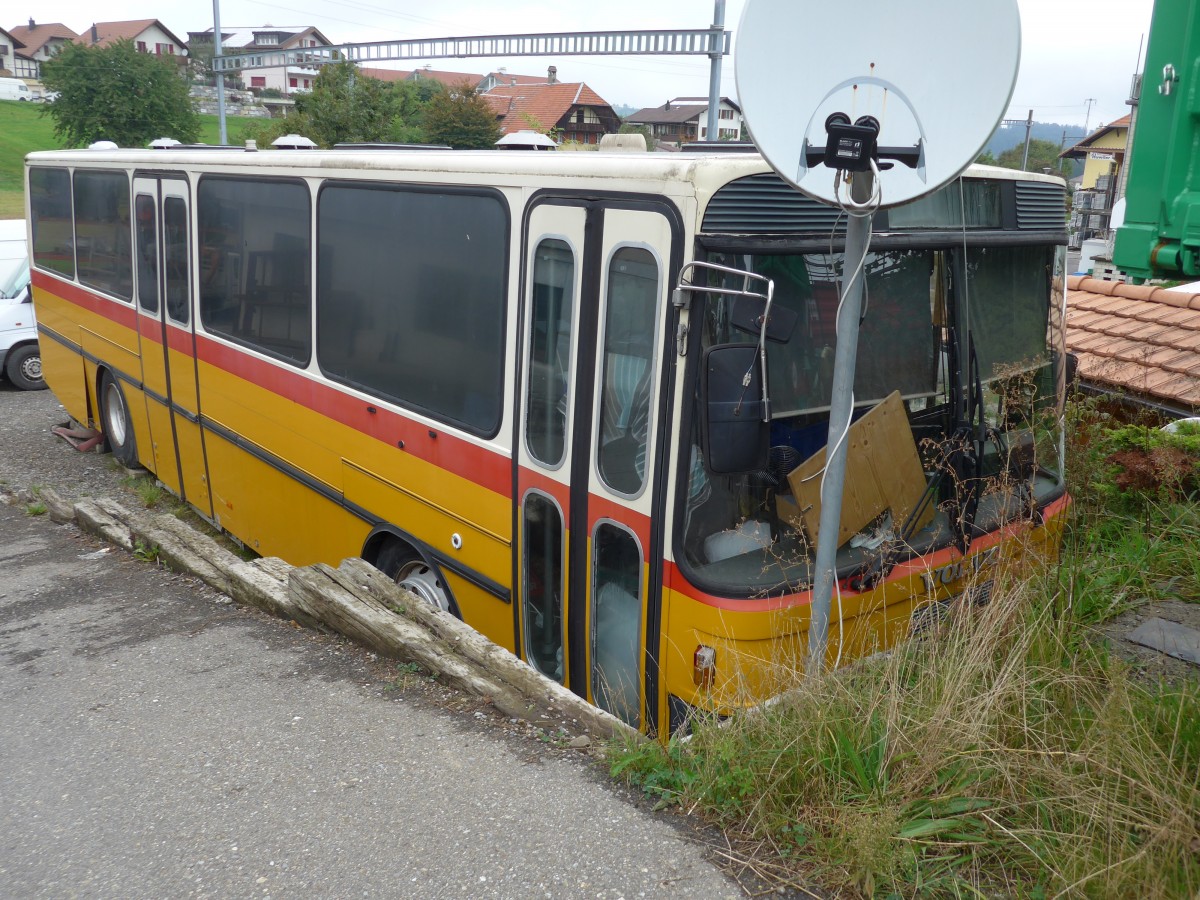 (164'679) - ??? - Volvo/Hess (ex Kuhn, Merenschwand) am 13. September 2015 in Lanzenhusern, Bernstrasse