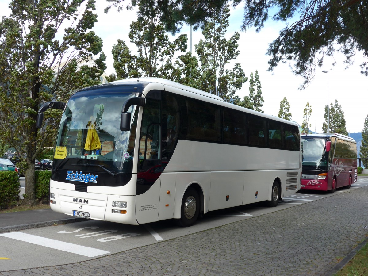 (164'887) - Aus Deutschland: Eckinger, Krostitz - TDO-ME 13 - MAN am 16. September 2015 beim Bahnhof Flelen