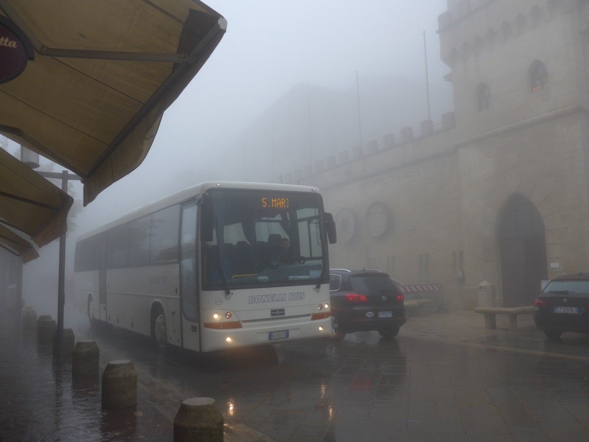 (165'691) - Aus Italien: Bonelli, Rimini - Nr. 125/EG-654 TE - Van Hool am 24. September 2015 in San Marino