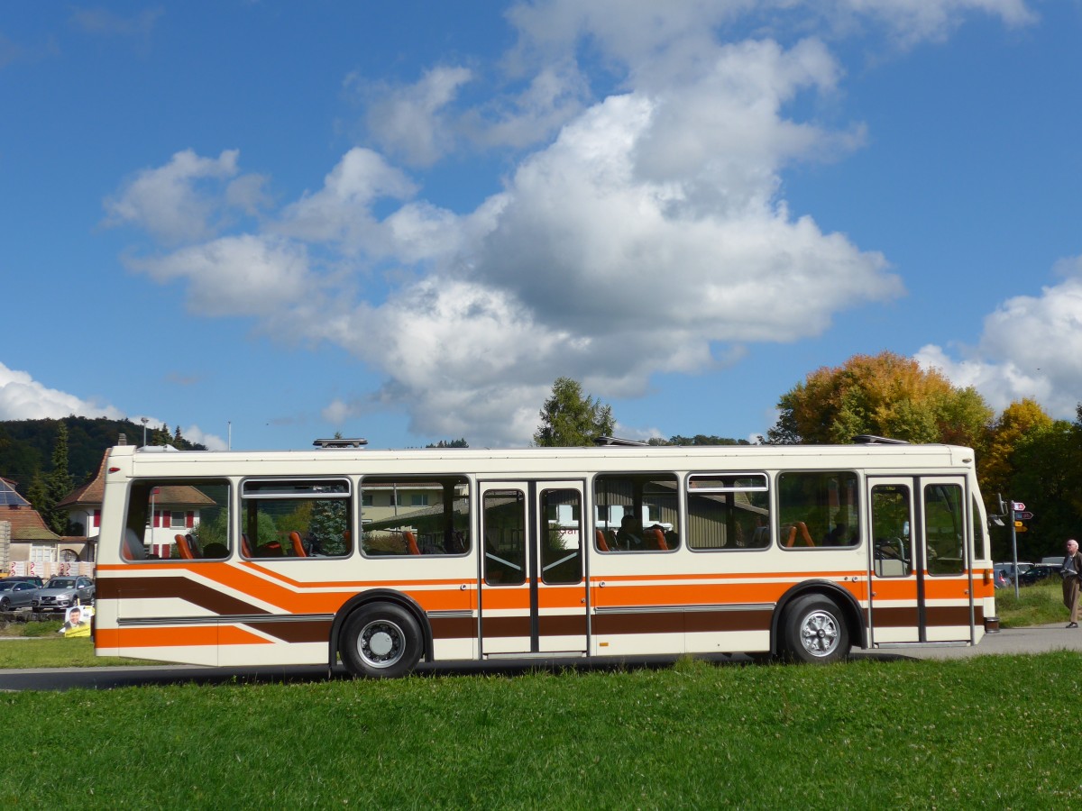 (165'986) - Wegmller, Mnsingen - BE 399'675 - FBW/R&J (ex Bamert, Wollerau) am 4. Oktober 2015 in Wynigen, Landi