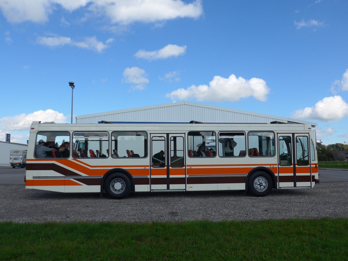 (165'991) - Wegmller, Mnsingen - BE 399'675 - FBW/R&J (ex Bamert, Wollerau) am 4. Oktober 2015 in Lyssach, Lorenz