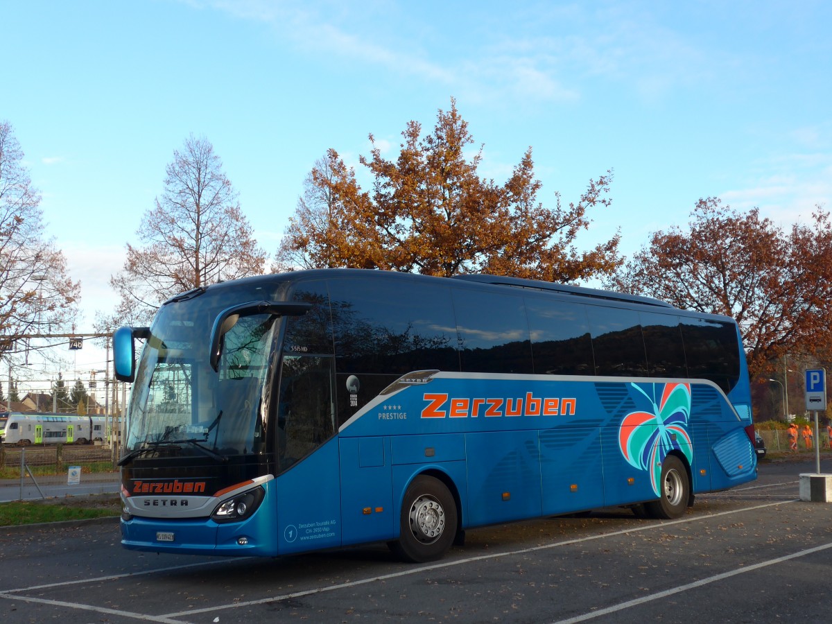 (166'520) - Zerzuben, Visp-Eyholz - Nr. 1/VS 109'423 - Setra am 6. November 2015 in Thun, Seestrasse