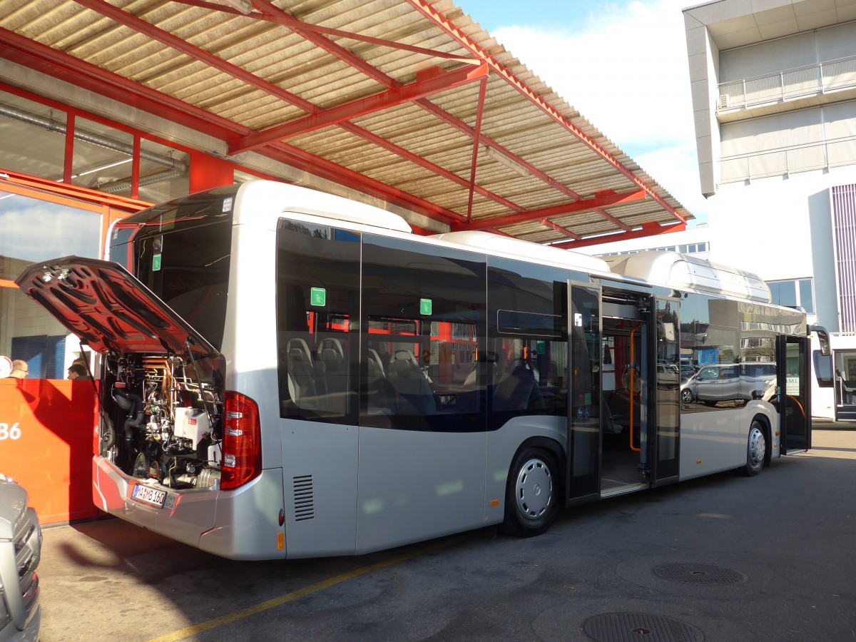 (166'534) - Aus Deutschland: Mercedes, Mannheim - MA-MB 160 - Mercedes am 6. November 2015 in Kloten, EvoBus