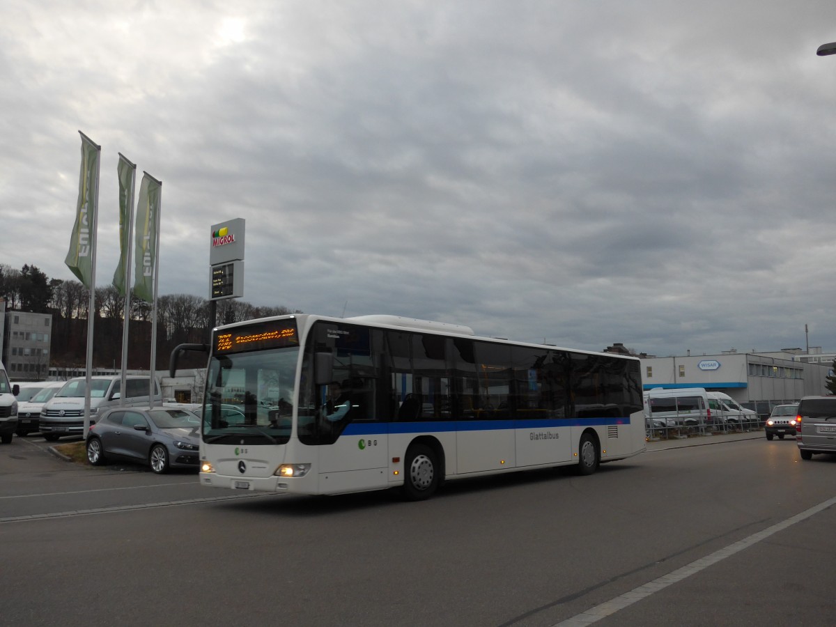 (167'449) - Welti-Furrer, Bassersdorf - Nr. 46/ZH 7476 - Mercedes am 19. November 2015 in Kloten, EvoBus